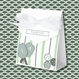 Green Stripes Perfect Match Couples Bridal Shower Geschenkschachtel