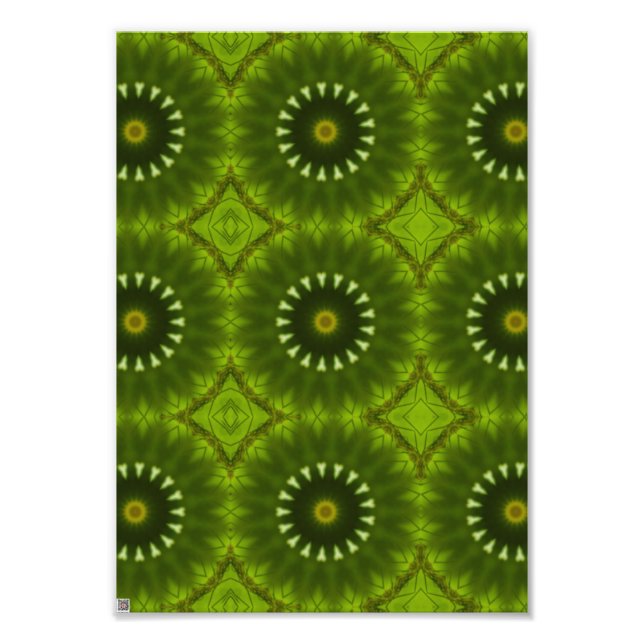 Green Suns Fotodruck (Vorne)