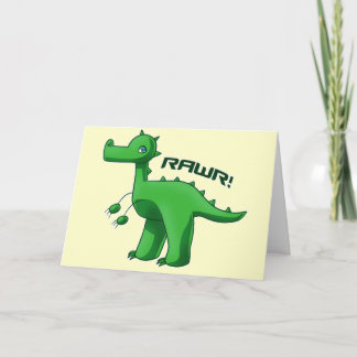 Green T-Rex Karte