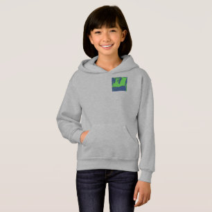 Green "Take to the Road" Grafische Hoodie