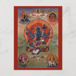 Green Tara Deity Postkarte