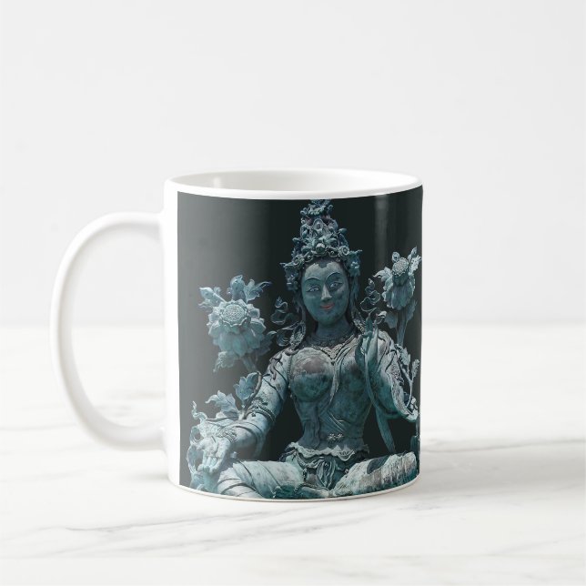 Green Tara Kaffeetasse (Links)