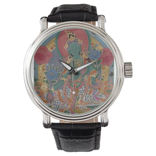 Green Tara Watch Armbanduhr (Vorderseite)