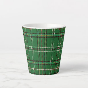Green Tartan Milchtasse
