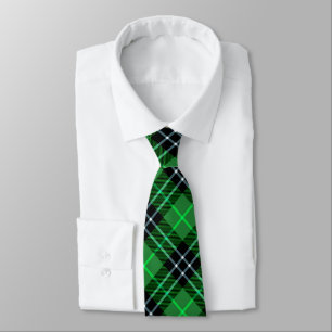 Green Tartan Scottish Kariert Krawatte