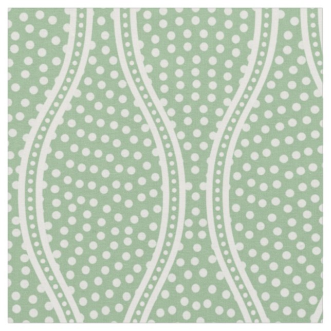 Green Tatewaku Same Komon (groß) Stoff (Nahaufnahme)