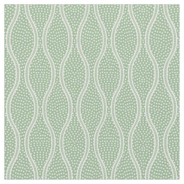 Green Tatewaku Same Komon (mittlerer Maßstab) Stoff (Nahaufnahme)