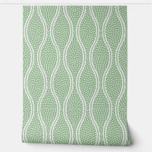 Green Tatewaku Same Komon Tapete