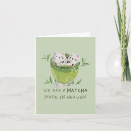 Green Tea Pun: Wir sind ein Match aus dem Himmel