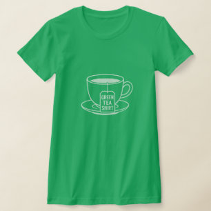 Green Tee Shirt - T - Shirt für GreenTea Liebhaber
