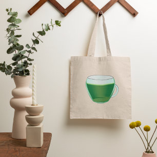 Green Tee Tote Bag Tragetasche