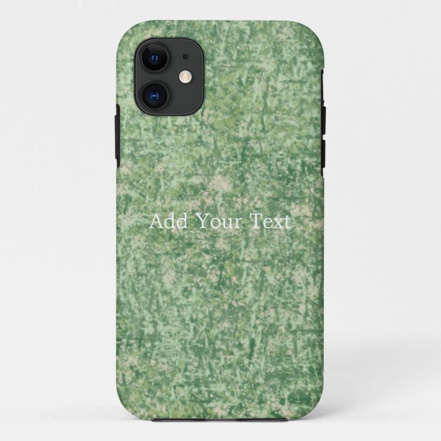 Green Textured Background von Shirley Taylor Case-Mate iPhone Hülle (Rückseite)
