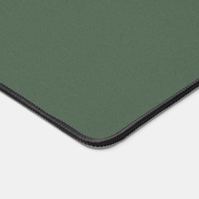 Green Textured Desk Mat für Office Schreibtischunterlage (Ecke)