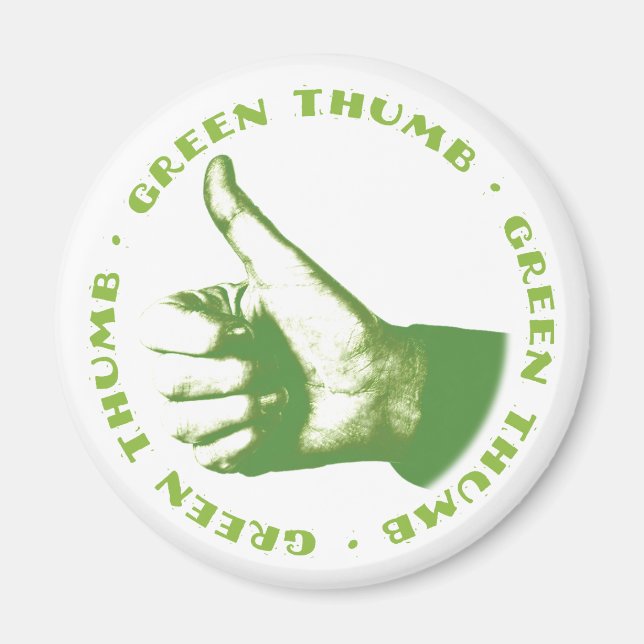 Green Thumb Magnet (Vorne)
