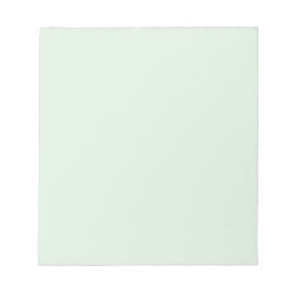 Green Tint 5.5 x 6 Notepad mit sauberem, modernem  Notizblock