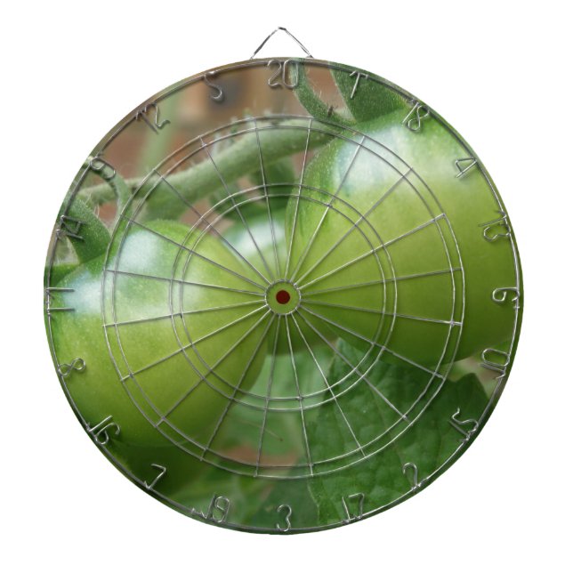 Green Tomates Dart Board Dartscheibe (vorne)