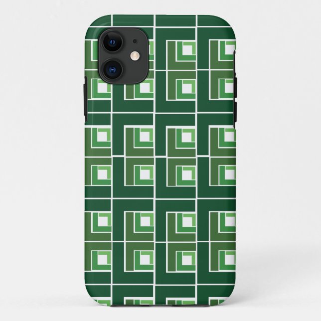 Green Topsy Turvy Case-Mate iPhone Hülle (Rückseite)