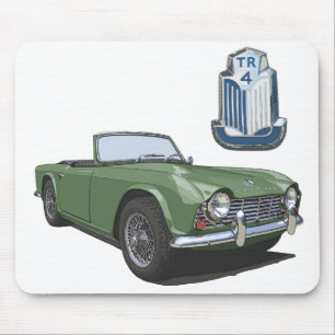Green TR4 Mousepad
