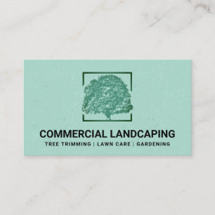Green Tree Logo Landflucht Visitenkarte