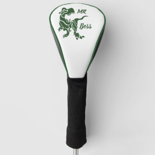 Green Trex the Boss Dino Golf Headcover