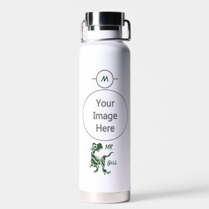Green Trex the Boss Dino Trinkflasche
