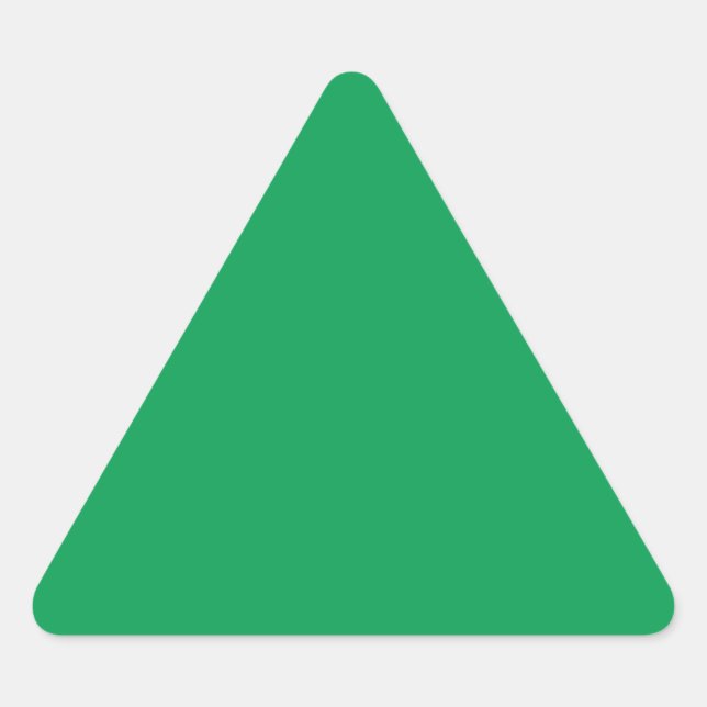 Green Triangle Sticker (Vorderseite)