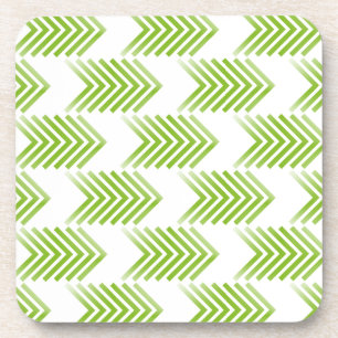 Green Tribal Arrow Muster Untersetzer