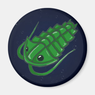 Green Trilobit Magnet