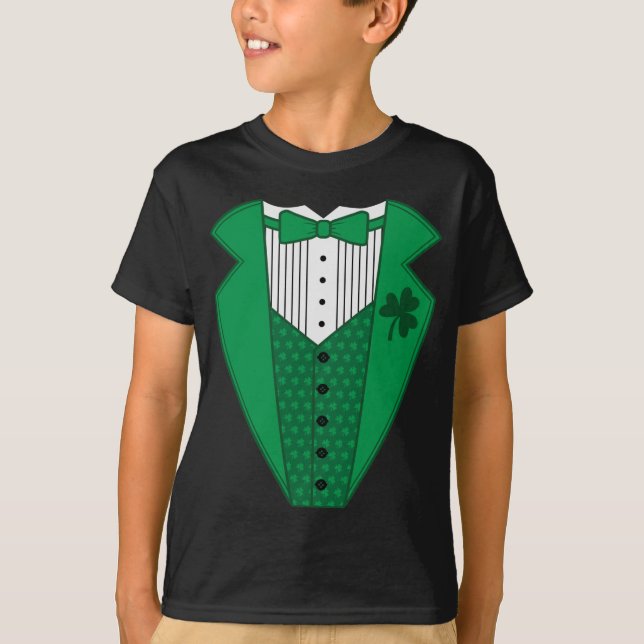 Green Tuxedo T-Shirt (Vorderseite)