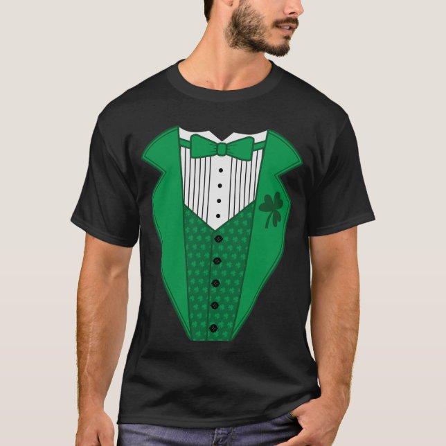 Green Tuxedo T-Shirt (Vorderseite)