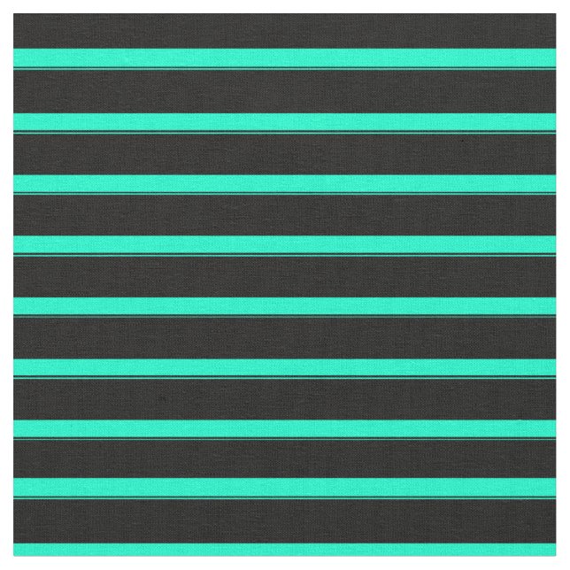 Green und Black Streifen Stoff (Nahaufnahme)