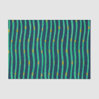 GREEN UND BLAU-Zwirnpapier Seidenpapier