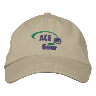 Green und Blue Ace Gear bestickt Hat Bestickte Kappe