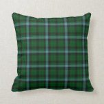 Green und Blues Tartan Kariertes Muster Kissen<br><div class="desc">Cooles kariertes Tartan Muster mit dunkelgrünen,  marineblau und hellblauen Streifen. Trendgespenst für Männer,  Typ und Jungen als Geburtstagsgeschenk oder Abschluss.</div>