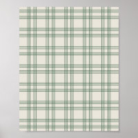 Green und Cream Gingham