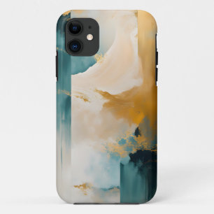Green und Gold Abstrakt #5 Case-Mate iPhone Hülle