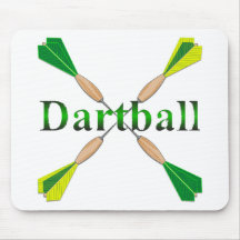 Green und Gold Dartball Darts