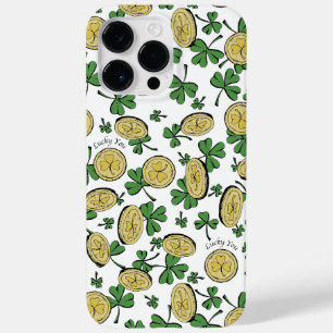 Green und Gold St Patrick's Lucky You Kleeblatt Case-Mate iPhone 14 Pro Max Hülle