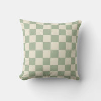 Green und Off White Checkerboard