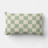 Green und Off White Checkerboard