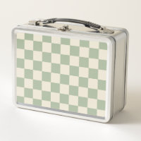 Green und Off White Checkerboard