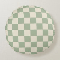 Green und Off White Checkerboard