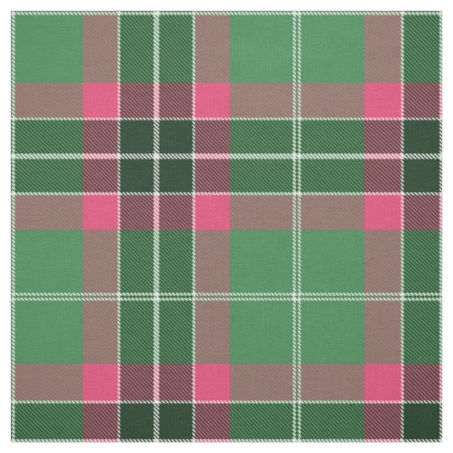 Green und Pink Tartan Stoff (Muster)