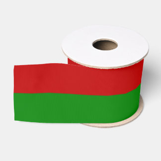 Green und Red Stripes Toksie Turbie Ripsband