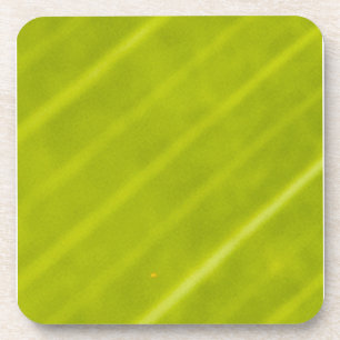Green Variegated Hawaiin Leaf 3 Getränkeuntersetzer
