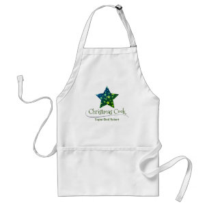 Green Vater Winter Star Typografie Moderne Weihnac Schürze