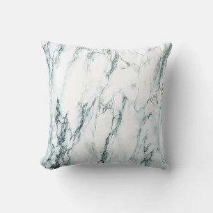 Green Vein Marble Look Kissen Für Draußen