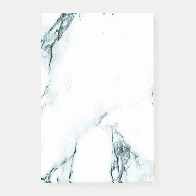 Green Vein Marble Post-it Klebezettel (Vorderseite)
