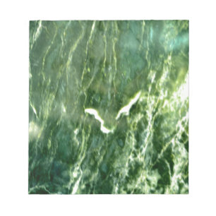 Green Verde Alpi Marble Notizblock