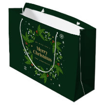 Green Verlass Snowflake Frohe Weihnachten